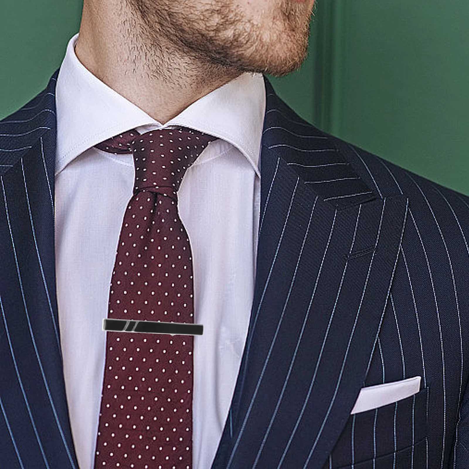 Alloy Tie Clip Bracket Mens Accessories Jewelry Zinc Birthday Gift Husband W240914
