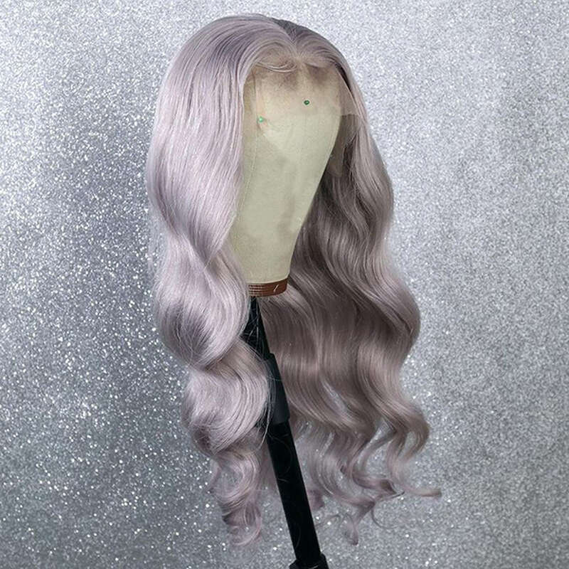 AIMEYA Platinum Blonde Bob Wigs For Black Women Heat Resistant Short Wave Lace Front Synthetic Hair Daily Use Cosplay Wig