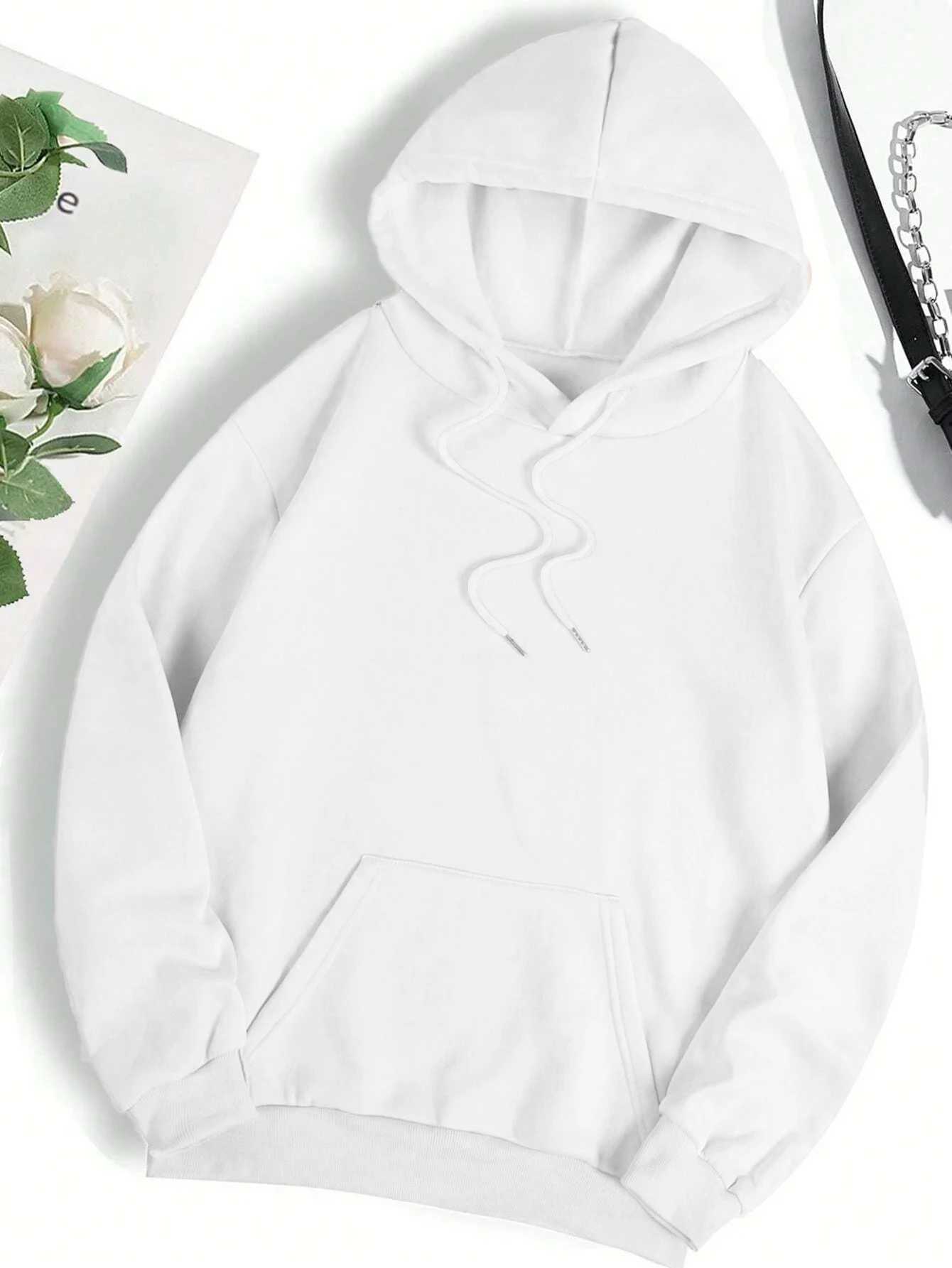 La Abuela M s Bonita Funny Letter Design Printed Womens Retro Hoodie Hip Hop Autumn Wool Warm Hoodie W240914