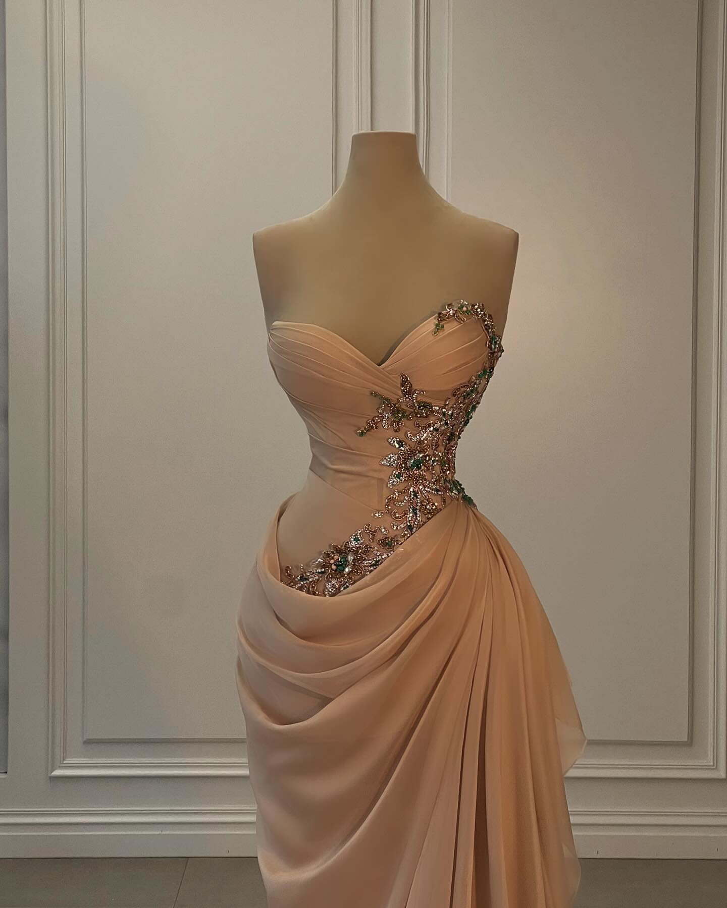 Stunning Evening Pleats Crystal Beaded Sweetheart Sheath Prom Dress Waist Decor Custom Made Elegant Dresses For Special Ocns