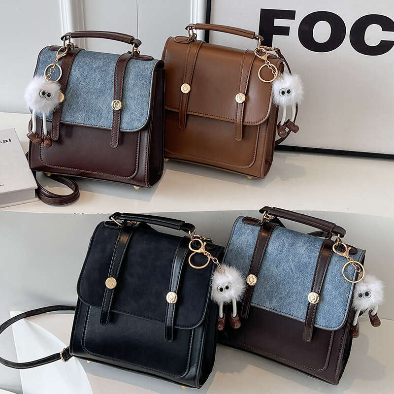 AMZZ Backpack for women in autumn and winter 2023, single shoulder crossbody bag, niche texture handbag, student multifunctional backpack