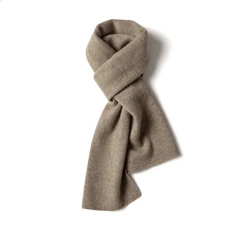 Unisex 100% Merino Wool Scarf Women Lightweight Soft Men Winter Cashmere Scarves Long Warm Wrap Shawls for Women Korean 240909