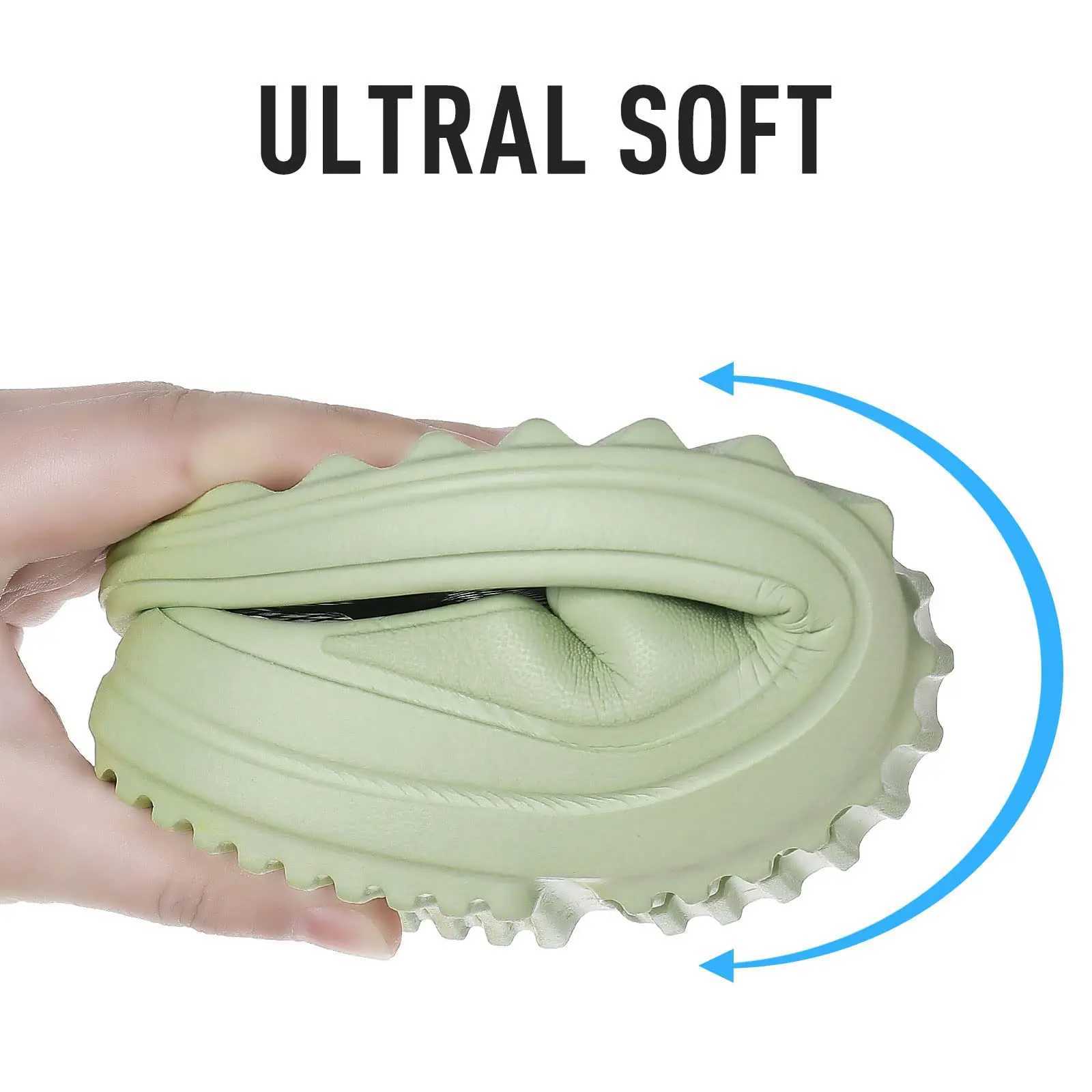 Kidmi Orthopedic Women Flat Sandals Home Womens flip flop Summer Outdoor Beach Slippers EVA Cloud Slippers Antiskid Ladies Shoe M240914