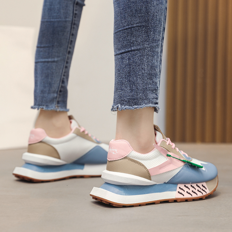 Sneaker Fashion Sport Sneakers Woman Quality Platform Jogging Tennis Female Casual Walking Shoes For Women