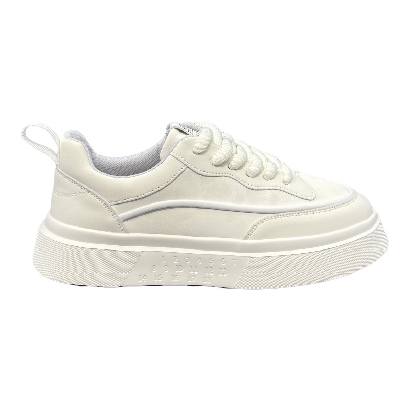 Ddmybear Autumn Soft Soled Comfortable Dad Korean Version Versatile White Comfortable Design Height Increasing Board Men's Shoes Chinese Brand Sh