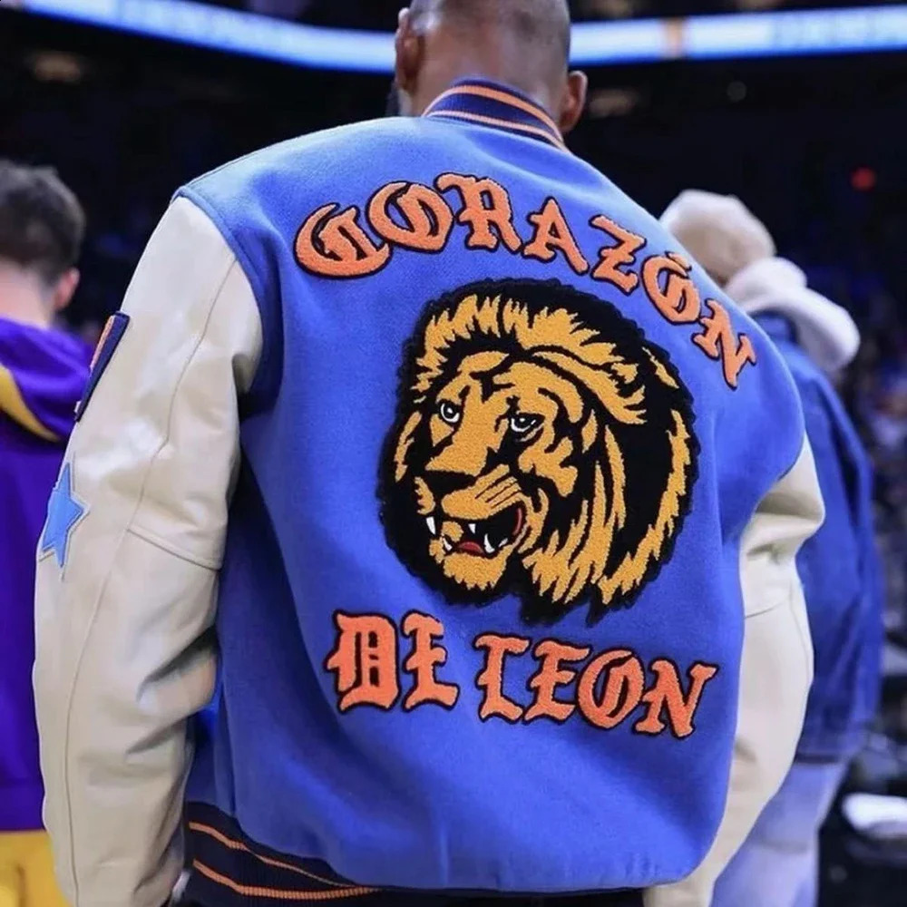 Mens Y2k Street Racing Baseball Suit With Spliced Embroidery Autumn And Winter Casual Loose Graffiti Hip-Hop Jacket 240911