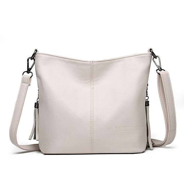 AMZZ 2024 New Hot Style Women's One Shoulder Crossbody Soft Leather Small Square Bag