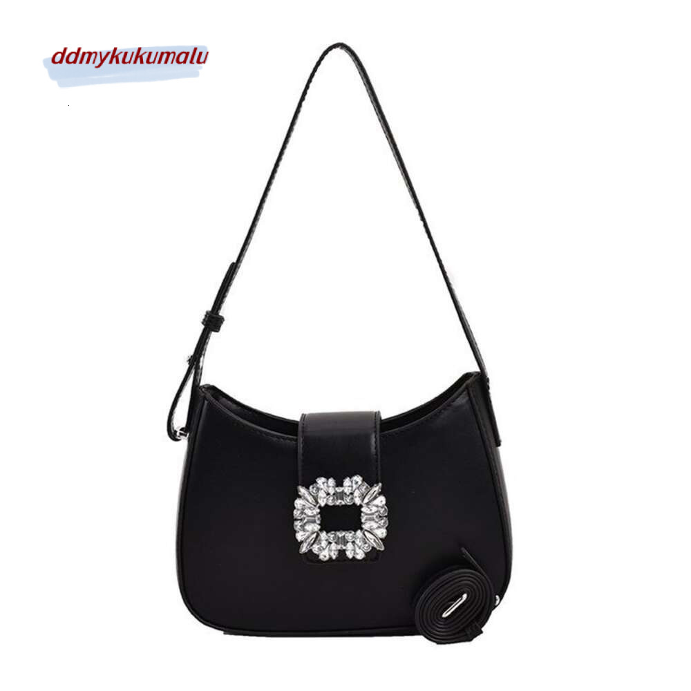 Underarm female internet celebrity, trendy bucket bag, summer new niche design, high-end single shoulder small square bag H7.22#31 kukumalu