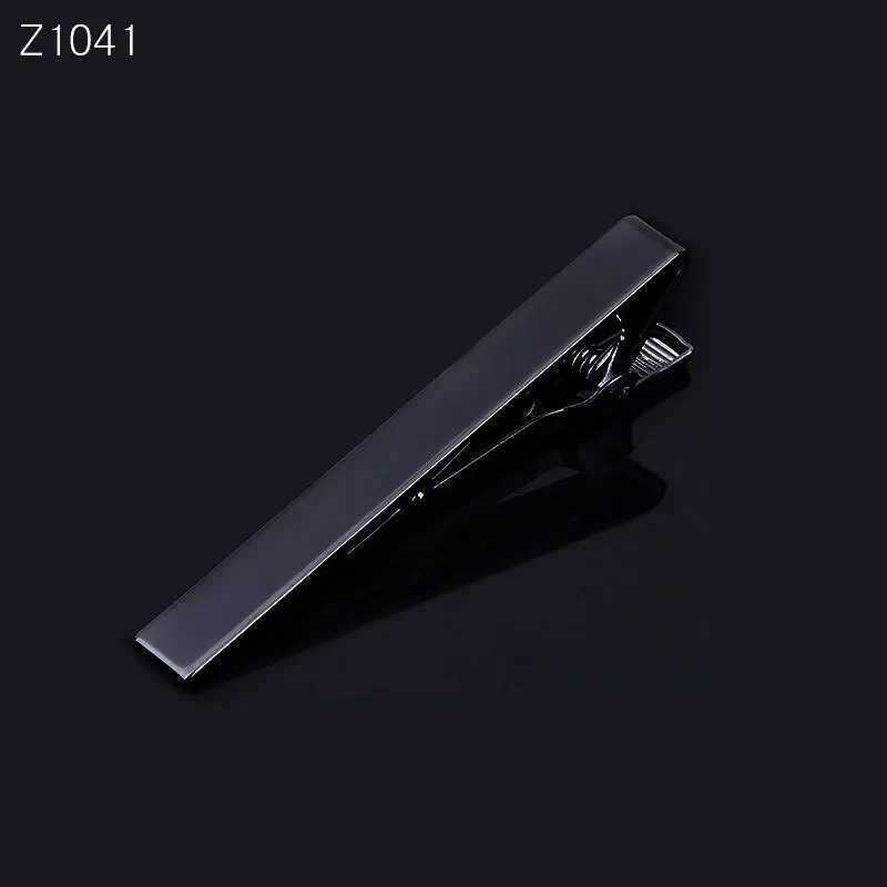 DIY Name Pattern 5.8 * 0.6cm Mens Tie Clip Silver Gold Business Tie Pin Buckle Necklace Customization W240914