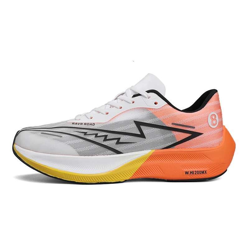 Carbon Plate Marathon Air Cushion Men Sports Running Shoes Breathable Lightweight Women's Comfortable Athletic Training Sneakers free shipping sh