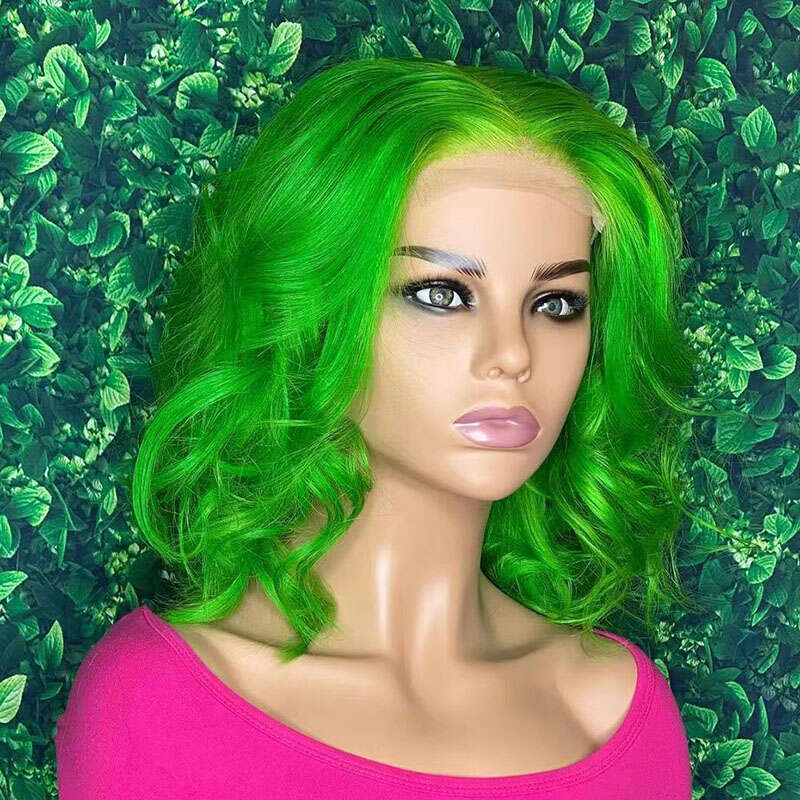 Platinum Blonde Bob For Women Lace Front With Natural Haire Short BOB Wig Daily Use Synthetic Hair