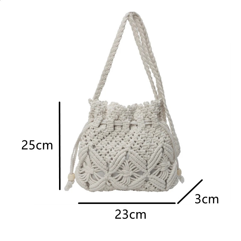 Cute y ner straw womens shoulder cross bucket bag fashion leisure summer travel beach 240913