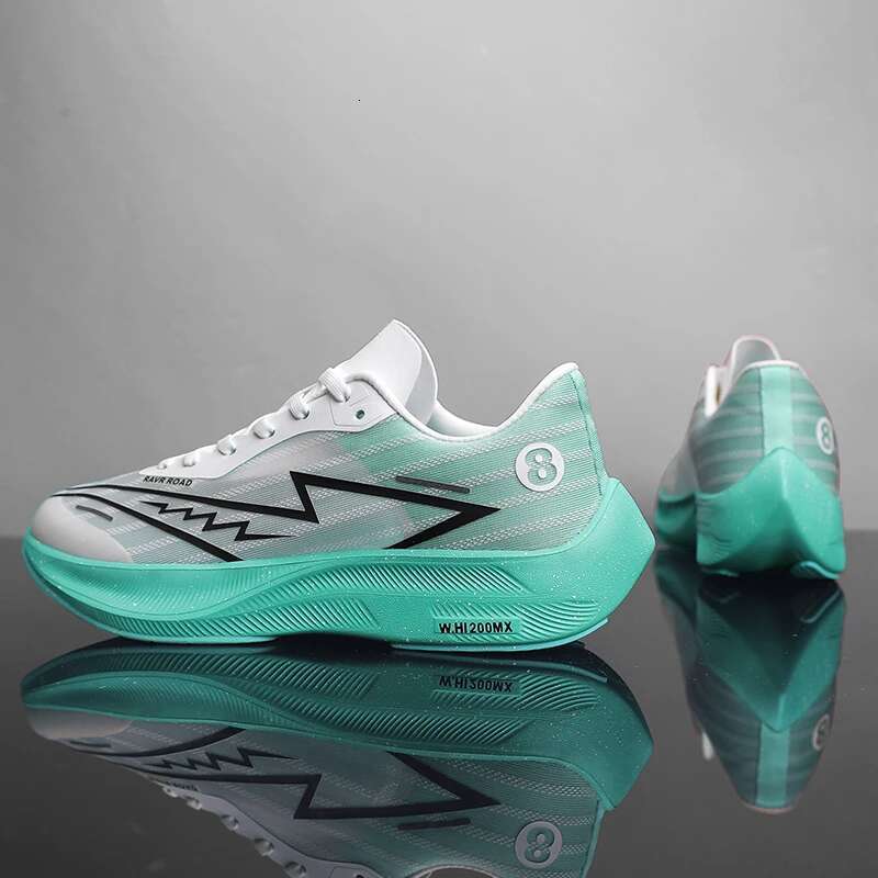 Carbon Plate Marathon Air Cushion Men Sports Running Shoes Breathable Lightweight Women's Comfortable Athletic Training Sneakers free shipping sh