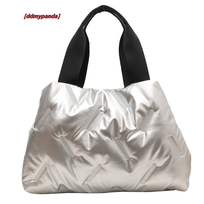 Autumn Winter Down for Women 2024 New Fashion, Small and Versatile Commuter Single Shoulder Tote Bag, Handheld Big Bag #22 ddmypanda