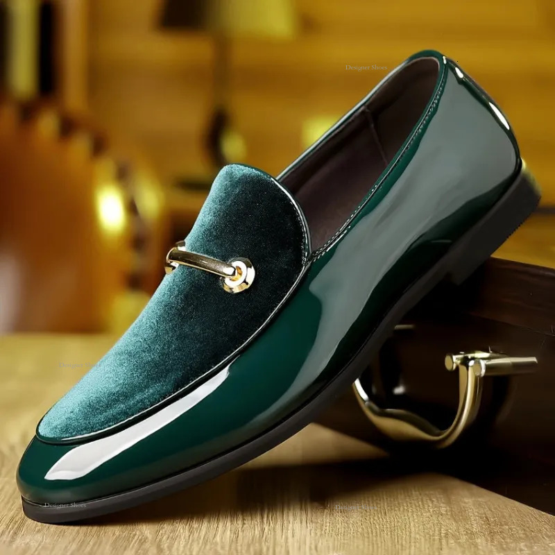 Leather Shoes Oversized For Men's Formal Wear Business Pointed Casual British Wedding Shoes Free Of Shipping mal
