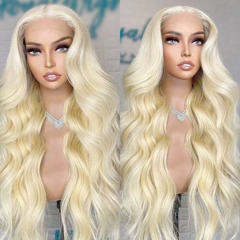 AIMEYA 613 Blonde Lace Front Wig For Women Long Natural Wave Synthetic Heat Resistant Fiber Hair Daily Use Cosplay