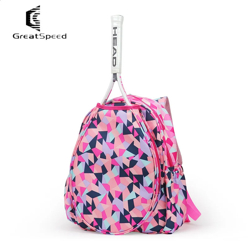 High speed youth tennis bags badminton backpacks shoulder childrens racket and handbags in 240911