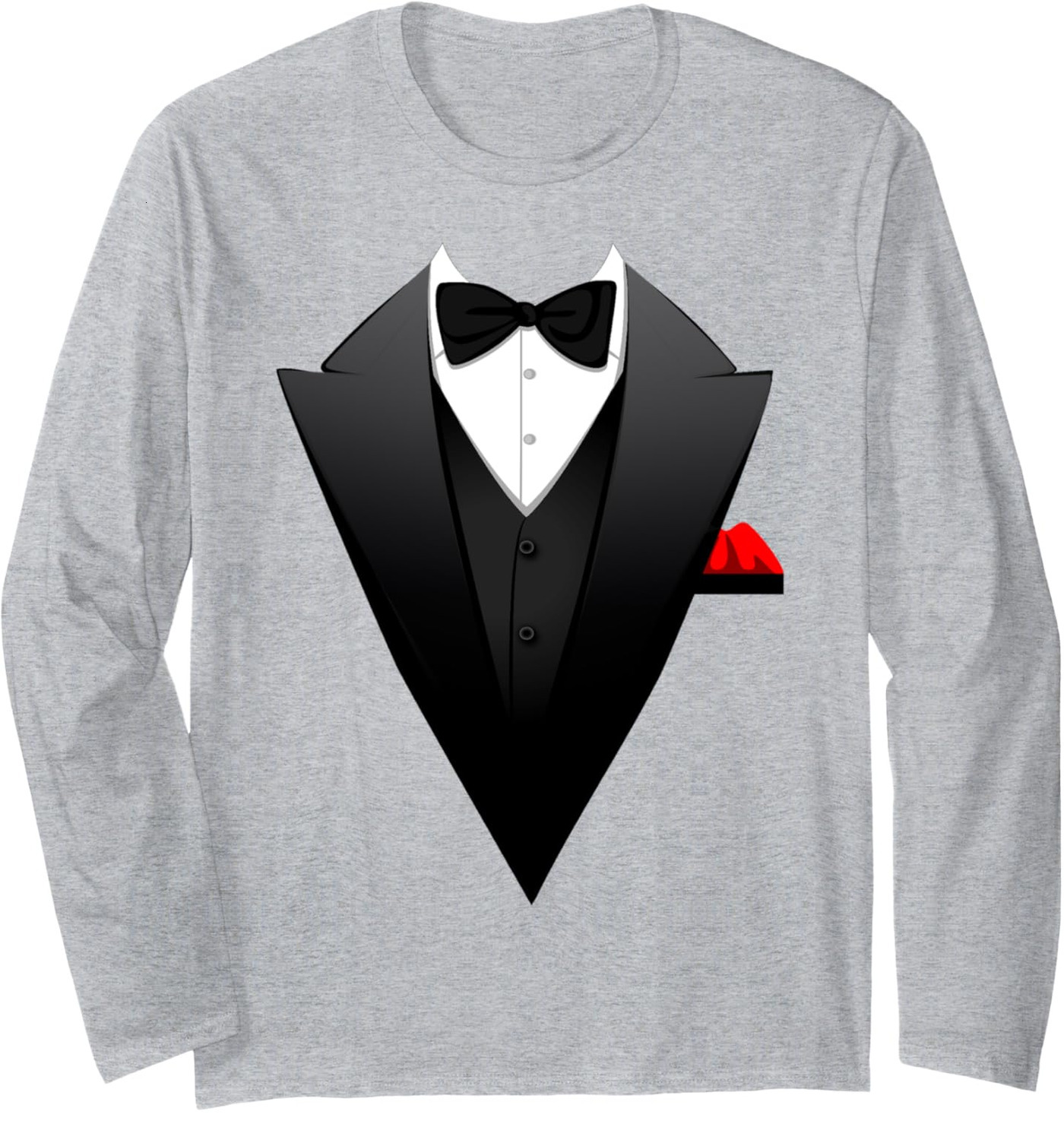 Long Sleeve Shirts for Men sweatshirt Funny Printed Suit, Tuxedo, Business Costume For Tee Streetwear Casual tops clothes eb