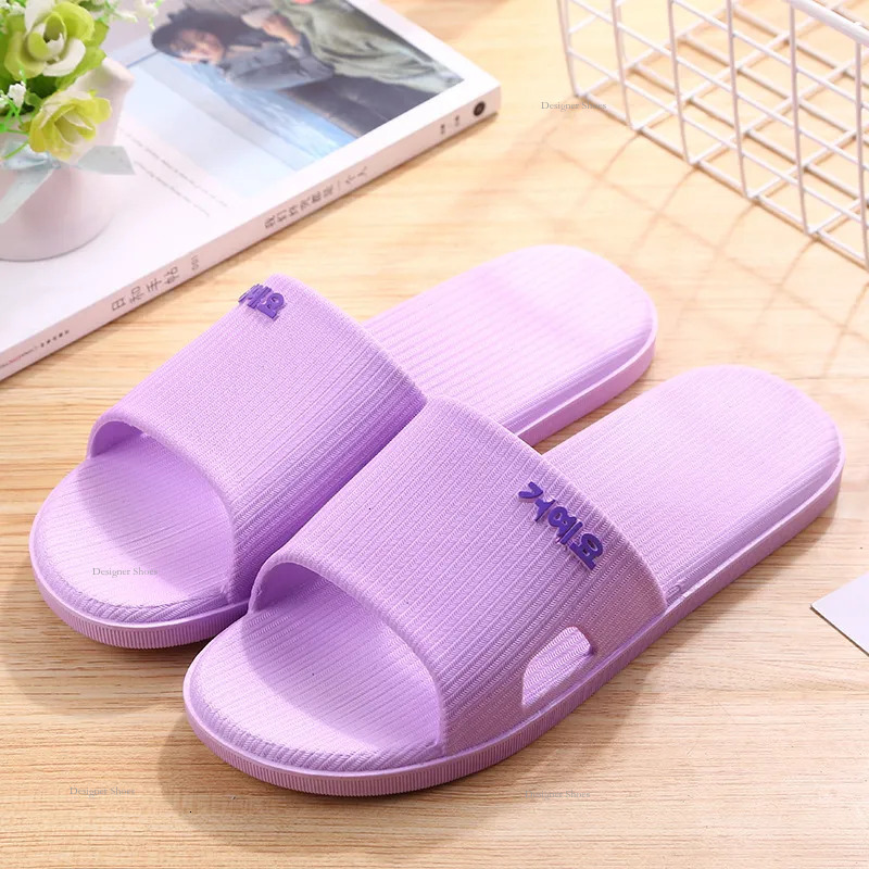 Style Cool New Home Anti Slip Summer Women And Couples Korean Version Outdoor Wear, Indoor Bathroom, Hotel Slippers For Men pers
