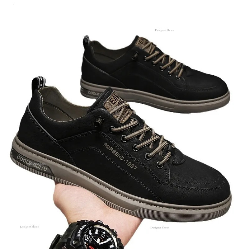 Shoes Korean Casual Version Of The Trend With Sports Shoes Men's Small White Board Shoes