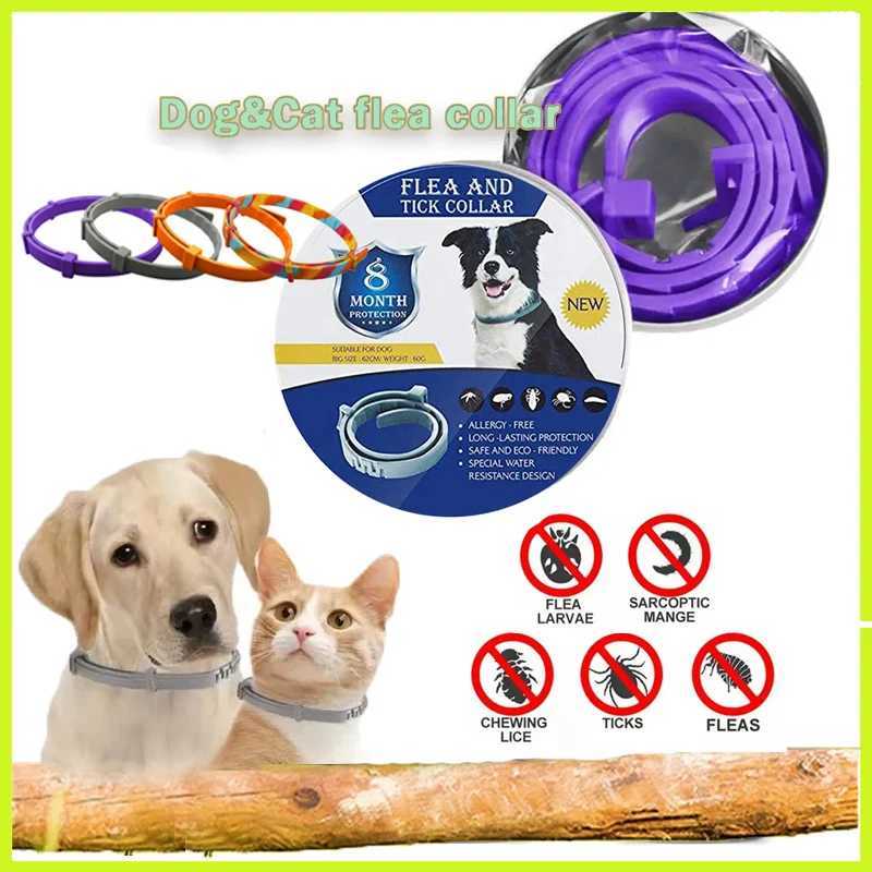 Anti-Flea and Tick Collar for Dogs Pet 8Month Protection Can Be Automatically Adjusted Dogs Accessories New Arrivals