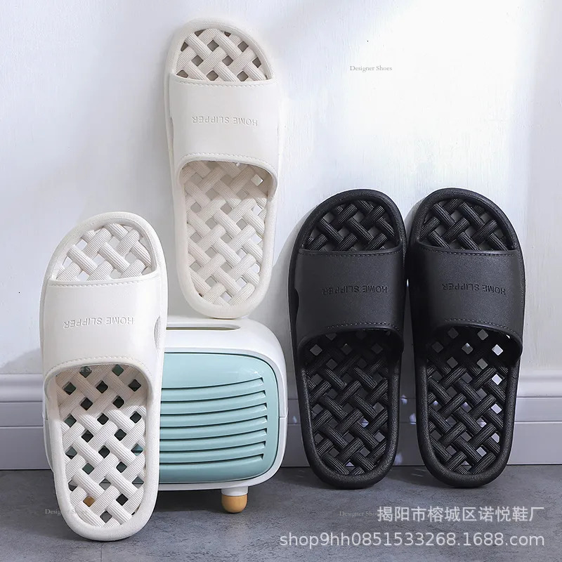 Style Non Japanese Slip Home Hotel Slippers, Women's Bathroom, Indoor Winter Shower, Water Leakage, Quick Drying Toilet Shoes pers,