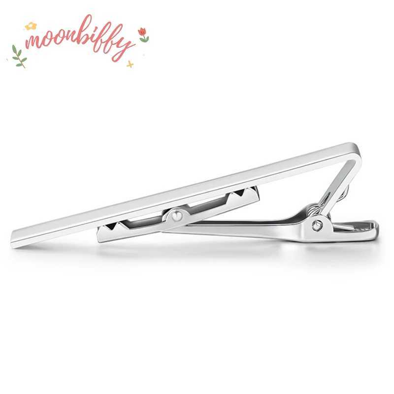 New mens stainless steel tie clip multi-color tie clip fashionable tie clip buckle bar brooch buckle jewelry gift W240914