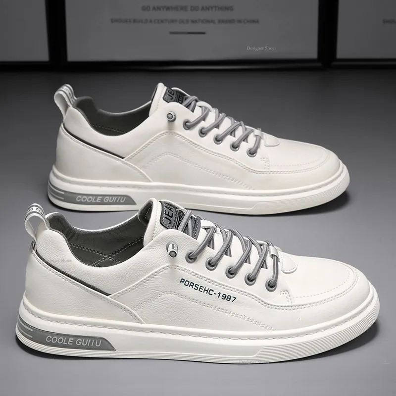 Shoes Korean Casual Version Of The Trend With Sports Shoes Men's Small White Board Shoes