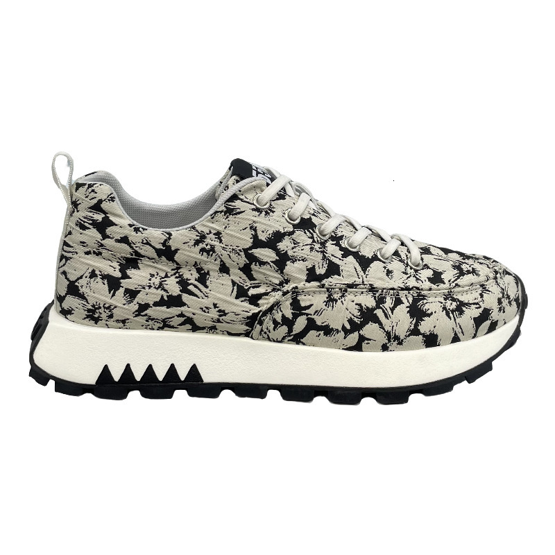Ddmybear Spring And Autumn 2024 New Trendy Printed Board Soft Soled Lightweight Casual Men's Breathable Sports Shoes Chinese Brand Shoes F915-209