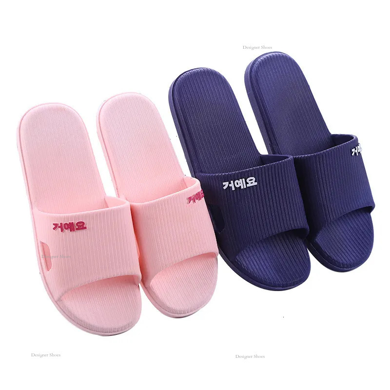 Style Cool New Home Anti Slip Summer Women And Couples Korean Version Outdoor Wear, Indoor Bathroom, Hotel Slippers For Men pers