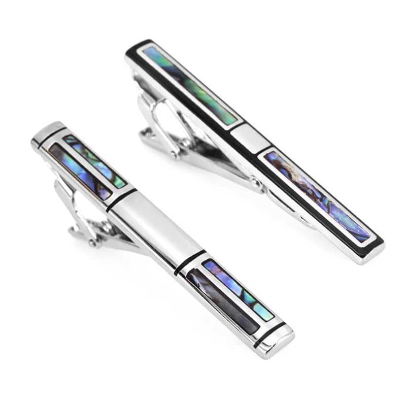 New copper material shell pattern tie clip fashion brand mens wedding tie clip clothing accessories wholesale W240914