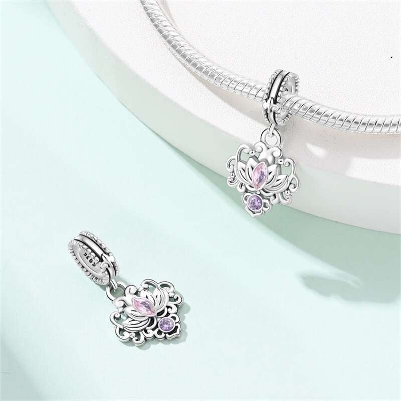 925 Sterling Silver Classic Retro Dignity Butterfly Charms Beads Fit Original Bracelets DIY Birthday Jewelry Gifts