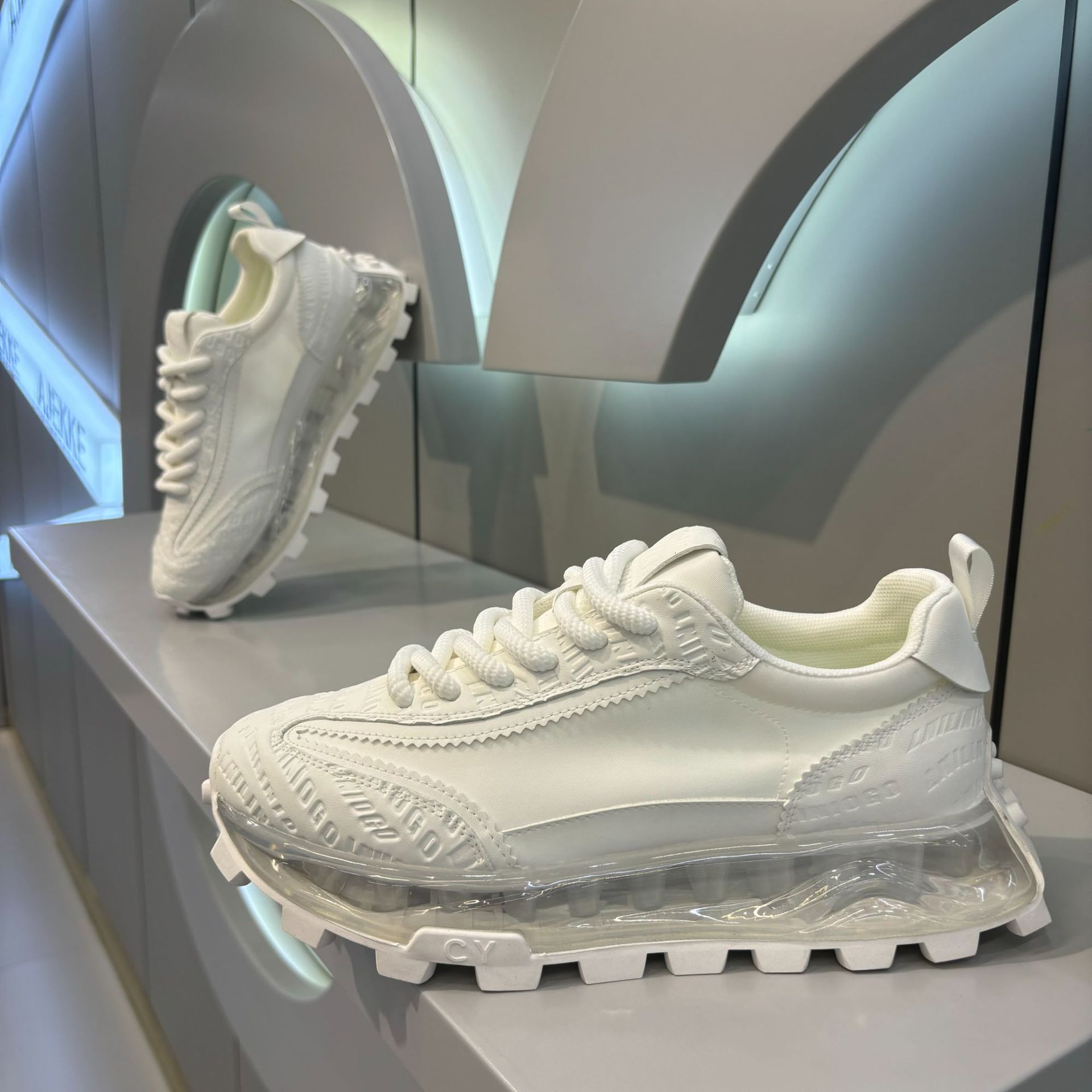 Ddmybear New Dad Sports Men's Height Increasing European Station Fashion Fabric Comfortable Low Top 2024 Autumn Trendy Shoes Chinese Brand Shoes 
