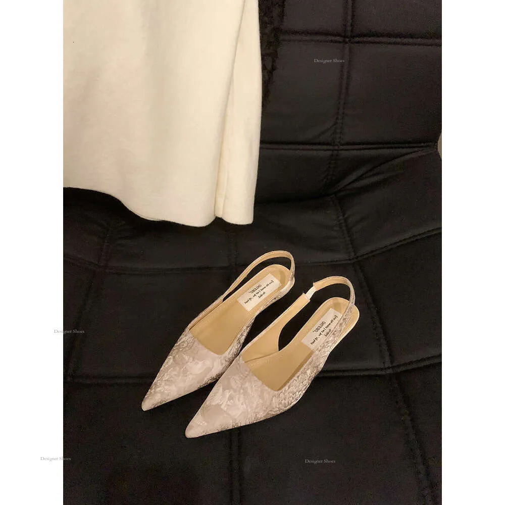 Women's Shoes 2024S New Design Solid Flat Heel Gentle Style Vintage Style Minimalist Style Triple Black Free Shipping