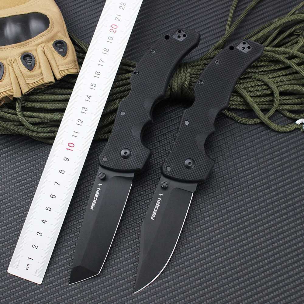 Cold New Outdoor Folding Knife 2024 RECON 1 S35VN Steel Blade Military Tactical Survival Quick Hunting Large Knives EDC Tools Y240914