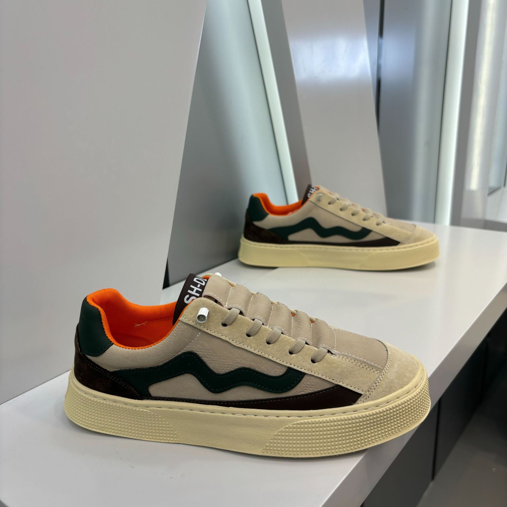 Ddmybear 2024 Autumn New Comfortable Breathable Fashionable Versatile Trendy Personalized Board Lightweight Low Cut Men's Shoes Chinese Brand Sho
