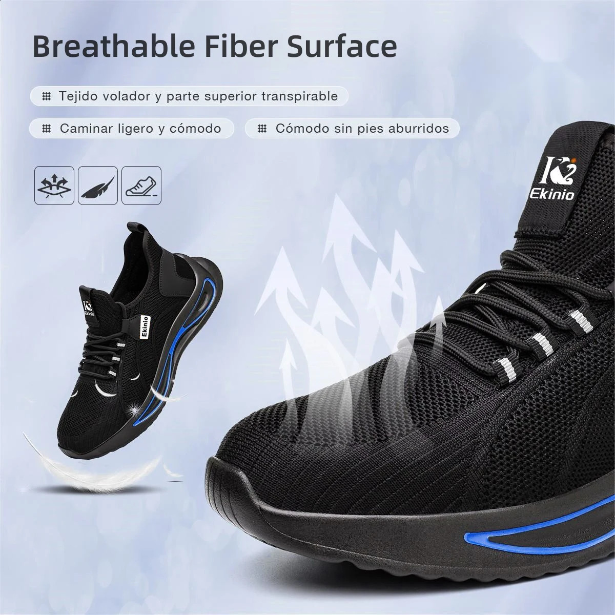 2025 new High Quality Indestructible Safety Sneakers Light Security Men Puncture-Proof Work Boots Steel Toe Shoes 240904