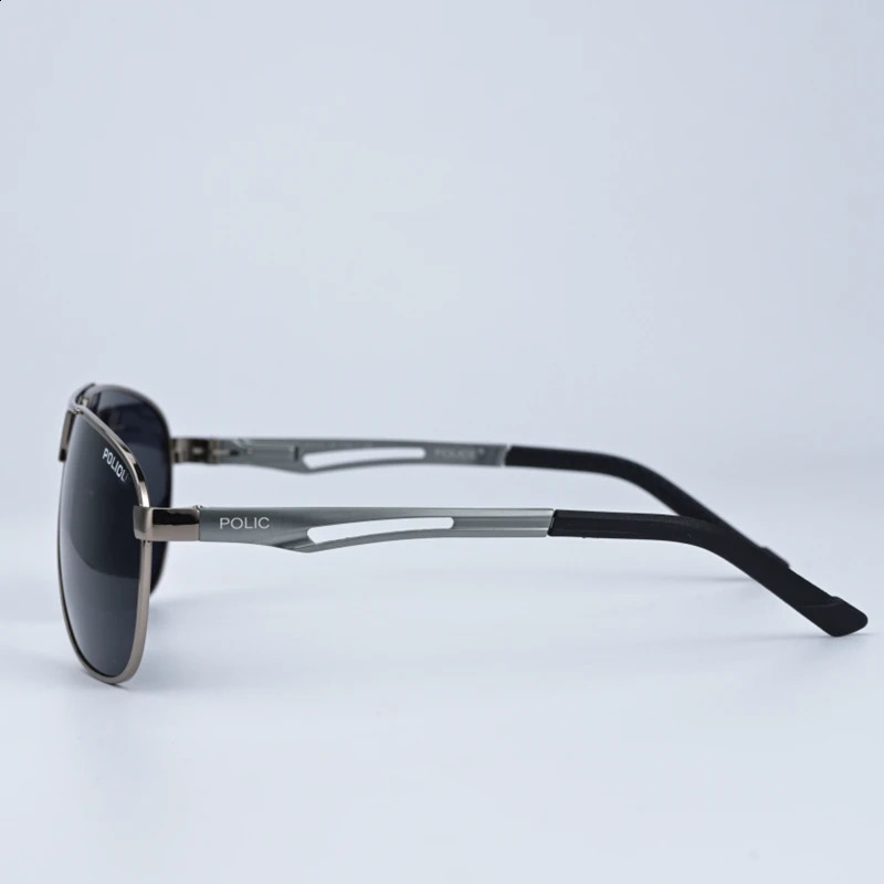 Policer Sunglasses for Men Polarized Sun Glasses Travel Eyewears Classic Pilot Goggle with UV 400 Protection 8521 240910