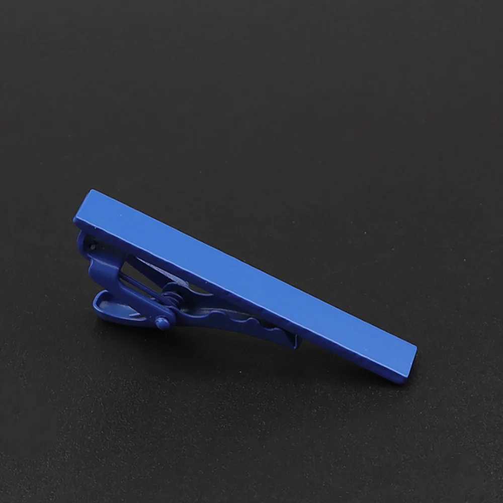 New colored tie clip mens metal collar bar dress tie clip for wedding parties metal red gold tie clip mens accessories W240914
