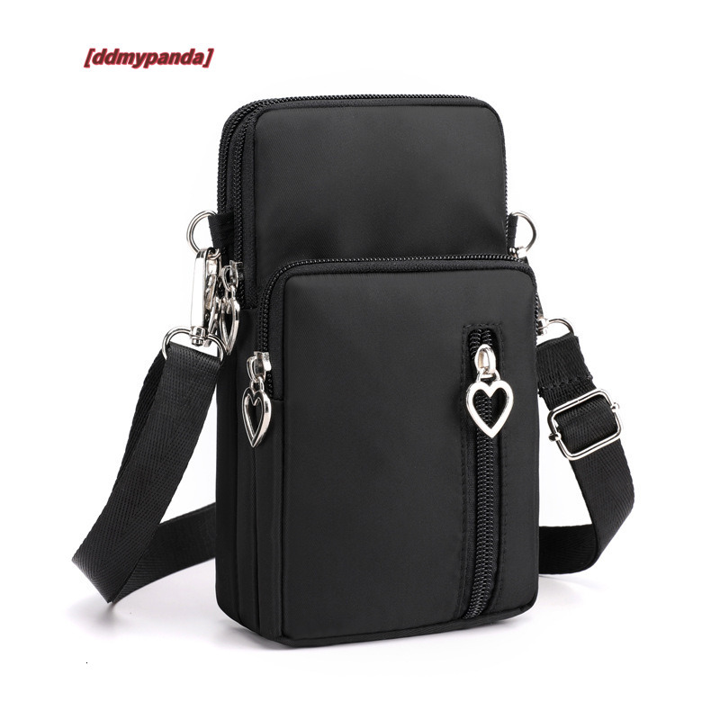 Mobile women's crossbody 2024 new Korean version versatile mini bag, mobile phone bag with hanging neck, zero wallet, vertical #9 ddmypanda