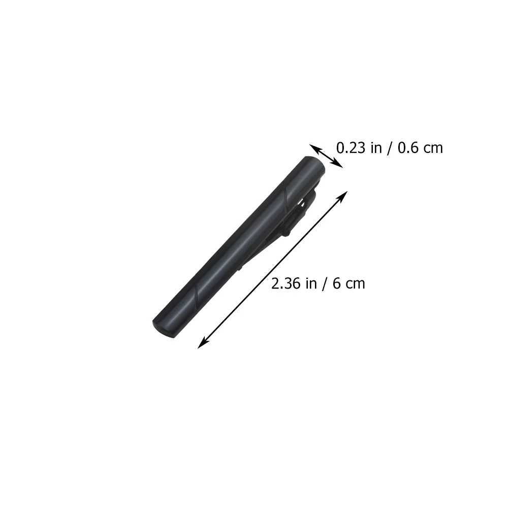 4-piece tie clip mens collar simple clip decoration ultra-thin pin clip set mens buckle metal clip sturdy clip W240914