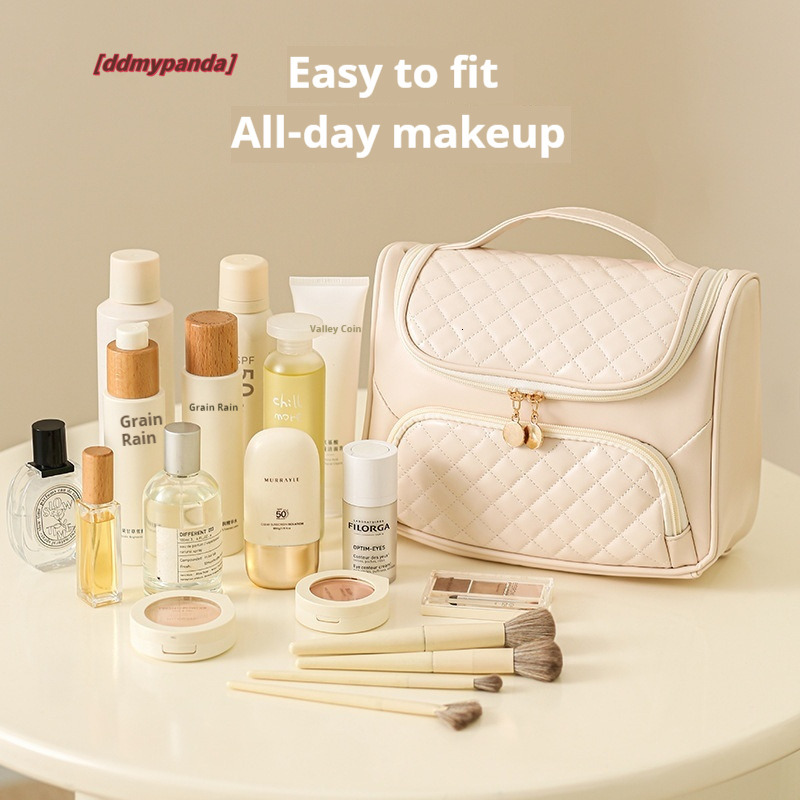 New Makeup with High Appearance Value, Large Capacity, Portable, Waterproof Storage Bag, Travel Hook, Washing Bag #24 ddmypanda