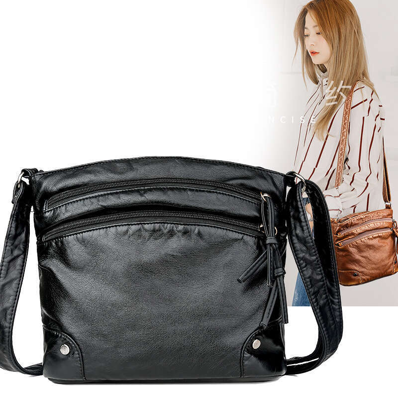 AMZZ Small 2024 New Trend Women's Shoulder Casual Simple Crossbody Bag
