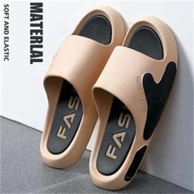 Men Slippers For Wearing On The Outside In Summer With A Feeling Of Stepping On Feces And Thick Soles That Prevent Slipping Men nd