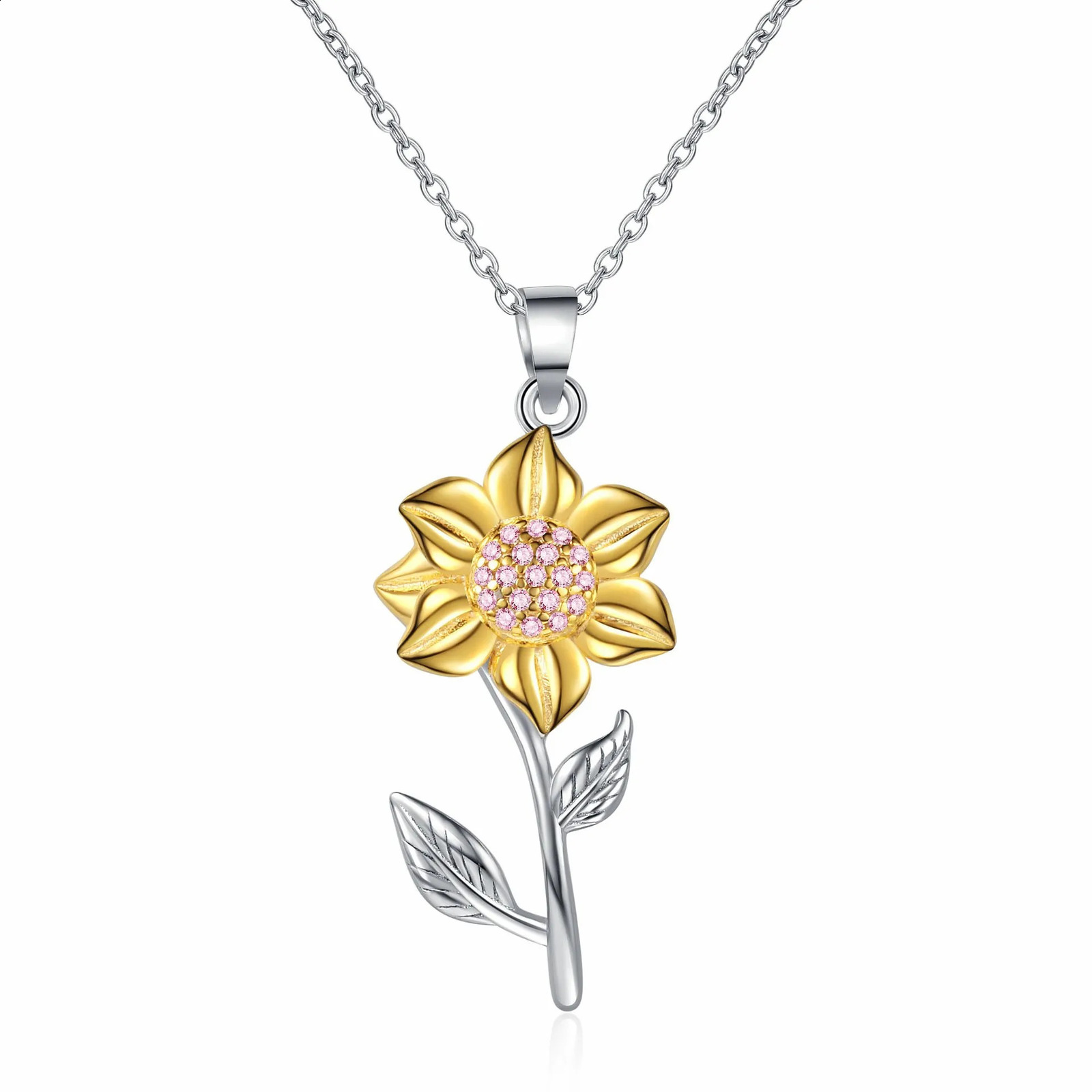Explosive Sunflower Necklace Beauty Earrings Jewelry Set Womens Fashion Jewelry 240906