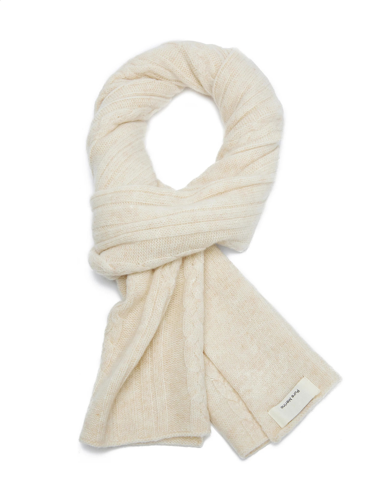 LONGMING Shawls Scarves for Ladies Men Scraf Women Knitted Wrap 100% Merino Wool Warm Fashion Muffler Korean y2k 240909