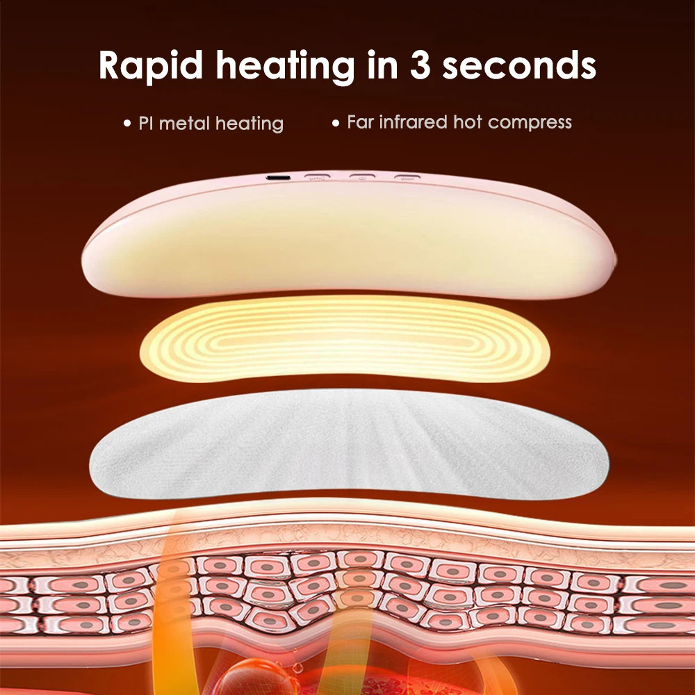 Home>Product Center>Heating Pad>Intelligent Abdominal Massager>Warm Belt Vibration Massage Equipment 240914