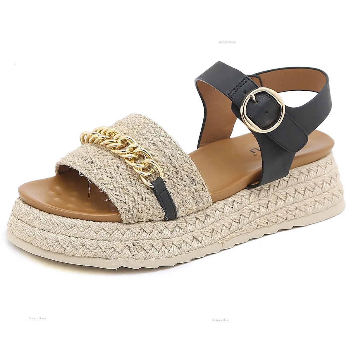 Slip Slippers Sandal 2024 Women Shoes Indoors Outdoors Black Blue Brown Beach Strap Sandals Summer Sports Size 36-42 s