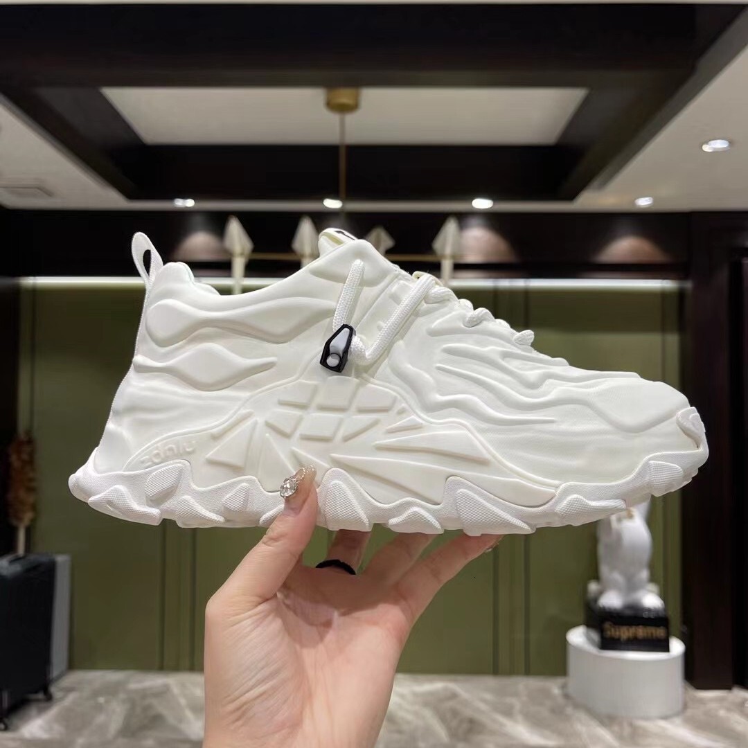 Ddmybear Mech Dad 2024 Versatile Men's Thick Soled Interior Height Increasing Casual Shoes Chinese Brand Shoes F915-189