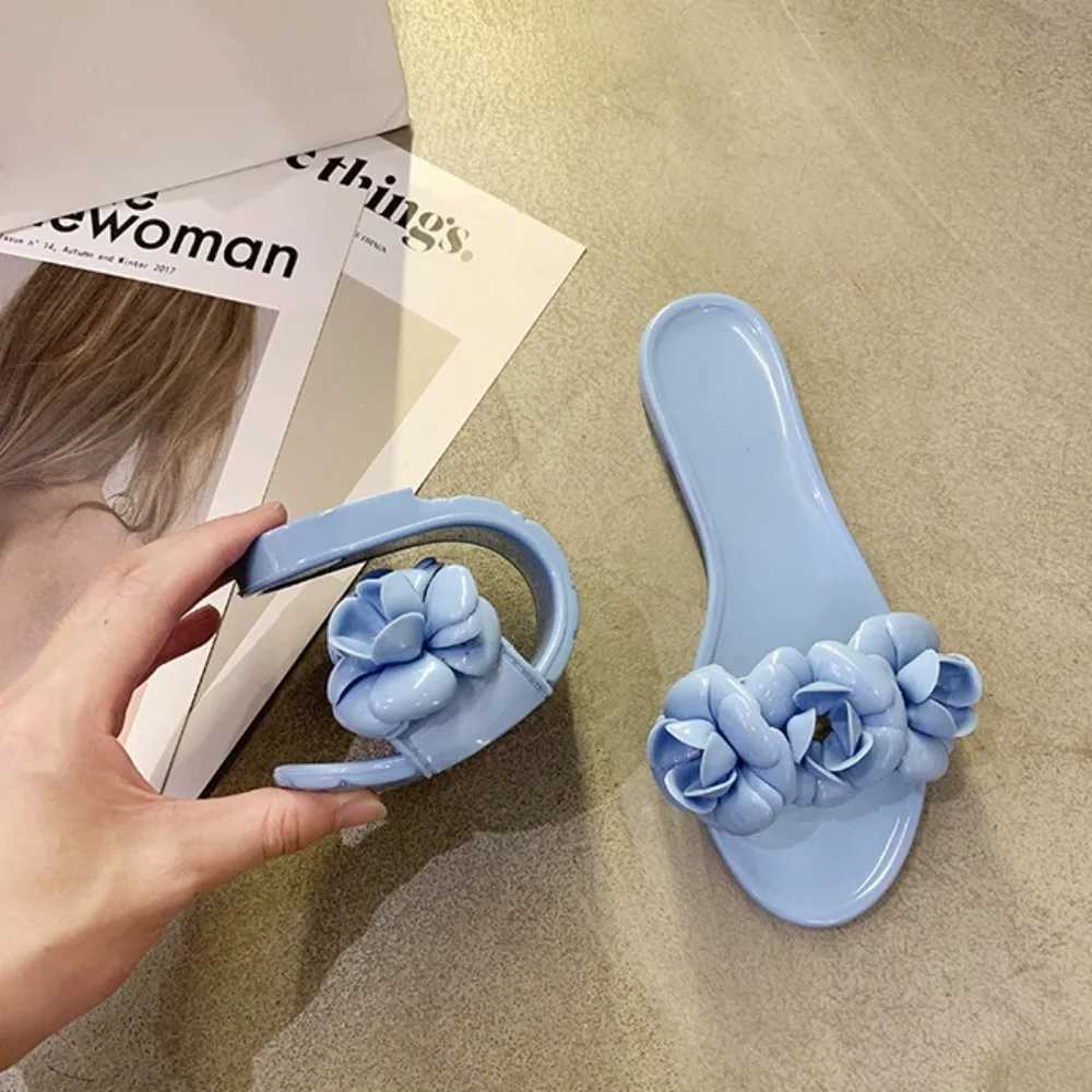 Women Slippers Summer Outside Flat Bottom Slippers Jelly Sandals Women New Beach Womens Shoes Sandalias De Mujeres En Oferta M240914